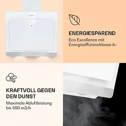 Витяжка Klarstein Aurora Eco 60 см (10039928) - мініатюра 3