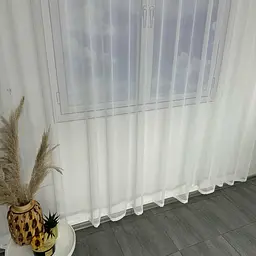 Тюль бамбук білий 400х270, тасьма ALBO pbe0052359 - мініатюра 4