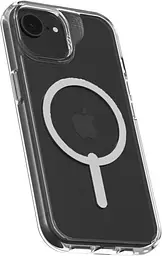 Протиударний чохол для iPhone 17e/16e/15/14/13 ZAGG Gear4 Crystal Palace MagSafe Прозорий - мініатюра 4