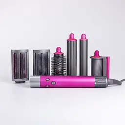 Мультистайлер для волосся Airwrap Complete Long 6 насадок, рожевий Smart X X9P - мініатюра 3