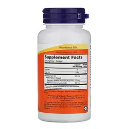 Жирні кислоти NOW Black Currant Oil 500 mg, 100 капсул - мініатюра 2