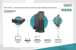 Акумуляторний блок ДБЖ Assmann UPS ACC BATTERY PACK DN-170108 Black - мініатюра 4