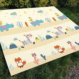 Дитячий килимок Poppet Крутезні канікули та Чудесні звірята двосторонній складний 150х180x1 см (PP022-150) - мініатюра 8
