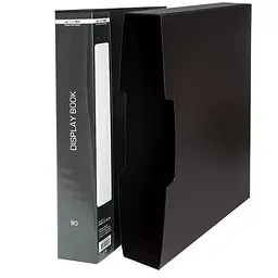Папка з 80 файлами Buromax А4 чорна (BM.3628-01) - мініатюра 2