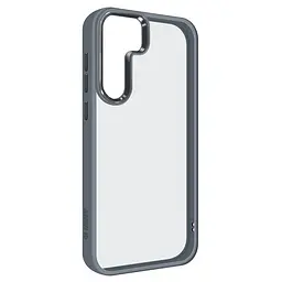 Чехол для Samsung Galaxy S24 Plus 5G (SM-S926), UNIT2, серый, ударопрочный, прозрачный противоударный чехол-накладка из TPU и поликарбоната (PC), с защитными бортиками, защита всего корпуса от ударов и царапин, ArmorStandart (ARM74817)