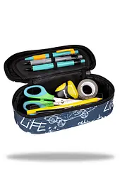 Пенал на блискавці COOLPACK Campus STREET LIFE з органайзером для ручок (F062697) - мініатюра 2