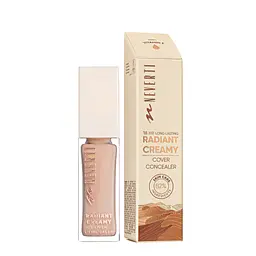 Консилер для обличчя стійкий Neverti Radiant Creamy Cover Conealer з вітаміном Е 10 мл (NP303), 006 Medium Beige