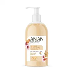 Рідке мило для рук Anian Avena & Almendras Hand Wash з вівсяним і мигдальним молоком 500 мл
