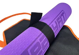 Сумка-переноска EasyFit для йога-килимка Помаранчева - мініатюра 5