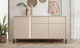 Комод Lagom широкий Фрея Fast бежевий мат без підсвічування - мініатюра 5