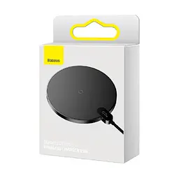 Бездротовий зарядний пристрій Baseus Digital LED Display Gen 2 Wireless Charger 15W CCED000001 Black - мініатюра 2