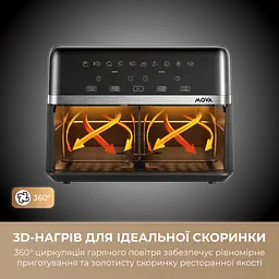 Мультипіч MOVA AeroChef FD20s Pro Black - мініатюра 4