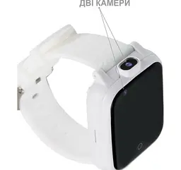 Дитячий смарт-годинник AmiGo GO006 GPS 4G WIFI [White] [59327] - мініатюра 2