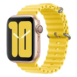 Ремінець Ocean Band для Apple Watch 42/44/45/49mm Yellow [76037] - мініатюра 1