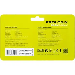 Модуль пам'яті для комп'ютера DDR4 16GB 3200 MHz Prologix (PRO16GB3200D4) - мініатюра 4