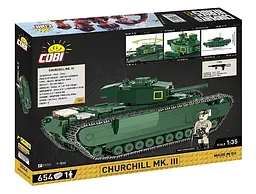 Конструктор COBI танк 1:35 Churchill Mk. III 3046 - мініатюра 8
