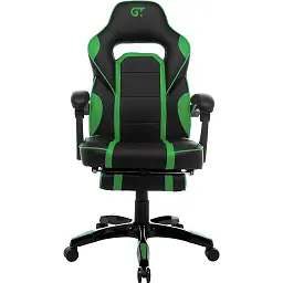 Геймерське крісло GT Racer чорне із зеленим (X-2749-1 Black/Green)