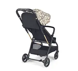 Прогулянкова компактна коляска Peg-Perego Selfie Grafic Gold, золотий з чорним (IP22000000AB50RO01) - мініатюра 2