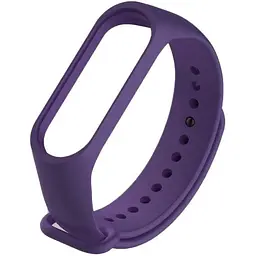 Силіконовий ремінець BeCover для Xiaomi Mi Band 3/4 Purple (704129) - мініатюра 3
