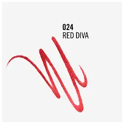 Олівець для губ Rimmel Lasting Finish Exaggerate відтінок 024 (Red Diva) 0.35 г (8000019858681) - мініатюра 2