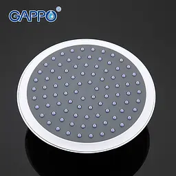 Тропічний душ Gappo G14, Ø200 мм, хром, Хром - мініатюра 3