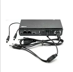 Безперебійник UPS для WI-Fi роутера 10400maH підтримує 5/9/12V (до 10 годин роботи) - мініатюра 5
