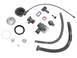 Кухонна мийка Kroner KRP Schwarze - SET7546HM PVD (3.0/0.7 мм) (CV032277) - мініатюра 17