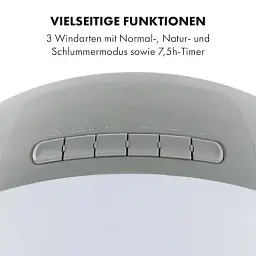 Мобільний вентилятор Klarstein Whirlwind 3 в 1 1600 м³/г 90 Вт (10029327) - мініатюра 2