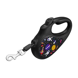 Повідець для собак WAUDOG R-leash NASA світловідбиваюча стрічка L 5 м (8126-0047-01) - мініатюра 2
