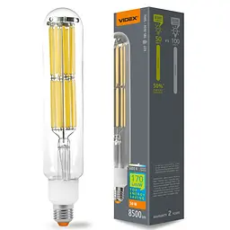 LED лампа Videx Filament T52F 50 Вт E27 5000 K (VL-T52F-50275)