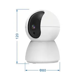 IP-відеокамера поворотна з WiFi 2Mp Light Vision VLC-6492S(Tuya) f=3.6mm (75-00183) - мініатюра 3