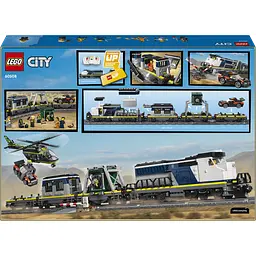 Конструктор LEGO City Пограбування поліцейського поїзда 1313 деталей (60508) - мініатюра 9