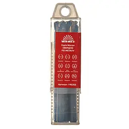Свердло по металу Vitals HSS 4341 10.5 5 шт. - мініатюра 3