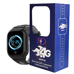 Дитячий GPS годинник SparkLine SL-10M Android 8.1 Black (sl10m) - мініатюра 4