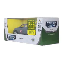 Машина TechnoDrive серії Шеврони Героїв - Toyota Hilux - ОШБр НПУ Лють (KM6118F) - мініатюра 4