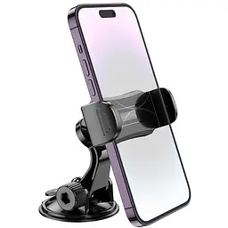 Автотримач Borofone BH89 Enlighten clip (Conse console) чорний - мініатюра 6