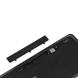 Клавіатура 2E KT100 Touch Wireless UA Black (2E-KT100WB_UA) - мініатюра 9