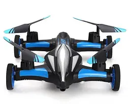Квадрокоптер-машинка JJRC H23 Blue - мініатюра 2