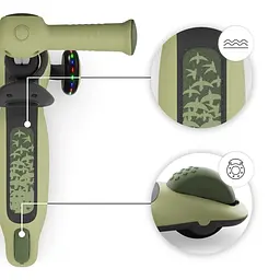 Самокат Kinderkraft Halley 2 Grassland Green (KRHALL02GRE0000) - мініатюра 9