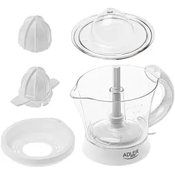 Соковитискач Adler AD 4014 white для цитрусових/ 60Вт/ 1л/ білий - мініатюра 11