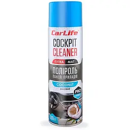 Автополіроль CarLife Cockpit Cleaner EXTRA MAT Кокос 500мл (CF527)