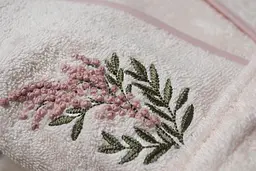 Халат махровий Irya - Rina pembe L/XL рожевий - мініатюра 2