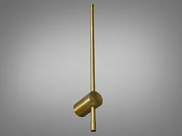 Бра лінійне LED Diasha 2042/600 brass, 6W, 3000K, бронза, металевий каркас, сучасний стиль - мініатюра 3