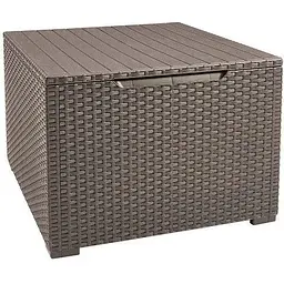 Комплект садових меблів Keter Emma 3 seater set стіл-скриня бежевий - мініатюра 7