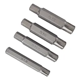 Набір біт Шестигранники та Зірочки Hex Torx King Roy 40 предметів Оригінал (KSD040-B) - мініатюра 4