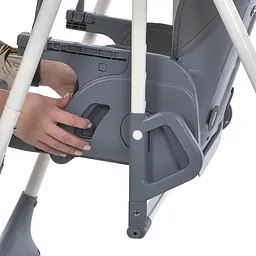 Стільчик-гойдалка для годування SWAN ME 1087-G Dark Gray - мініатюра 6