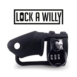 Пояс вірності для чоловіків Lock-a-Willy (чорний)