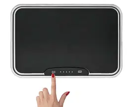Відро для сміття сенсорне прямокутне Koer TC-020312-02 12 л нержавіюча сталь KR5586, Нержавіюча сталь - мініатюра 5