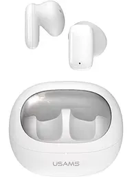 Бездротова стерео гарнітура Usams US-TD22 TWS Earbuds - TD Series BT5.3, 30mAh, 230mAh, 4h, white - мініатюра 2