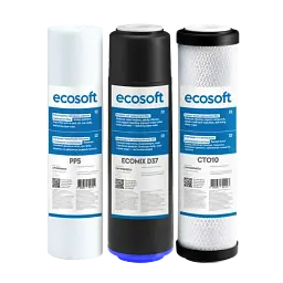 Комплект картриджів Ecosoft для потрійних фільтрів ( CMV3ECO) - мініатюра 2